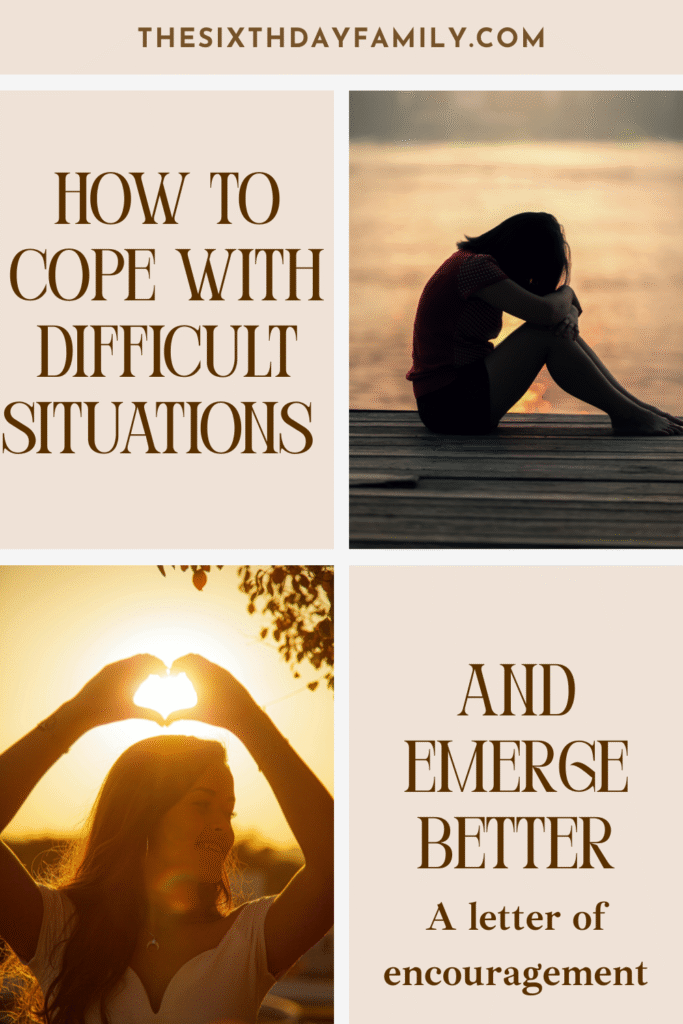 How to cope with difficult situations pin