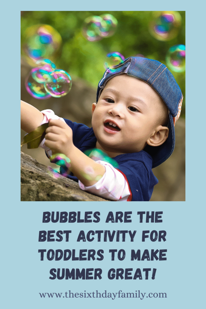 Bubbles are the best activity Pin Bubbles are the best activity for toddlers
